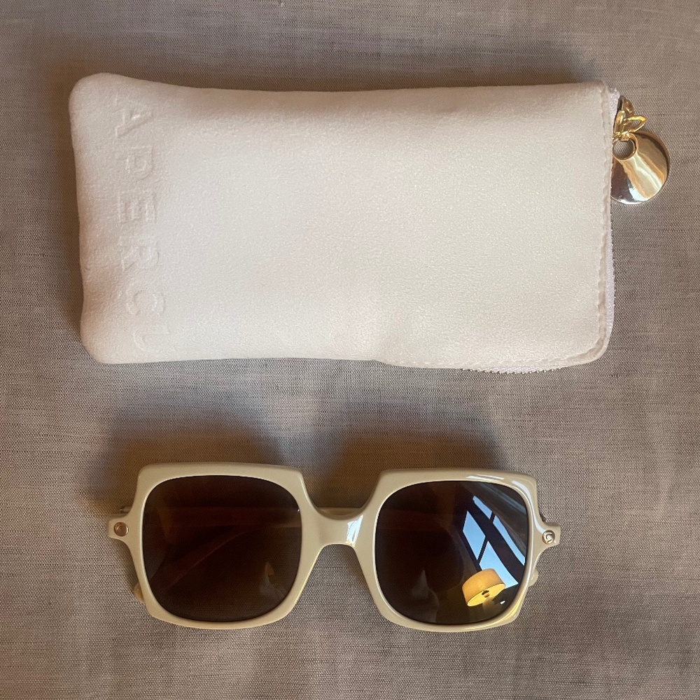 Apercu Claude sunglasses in Vanille